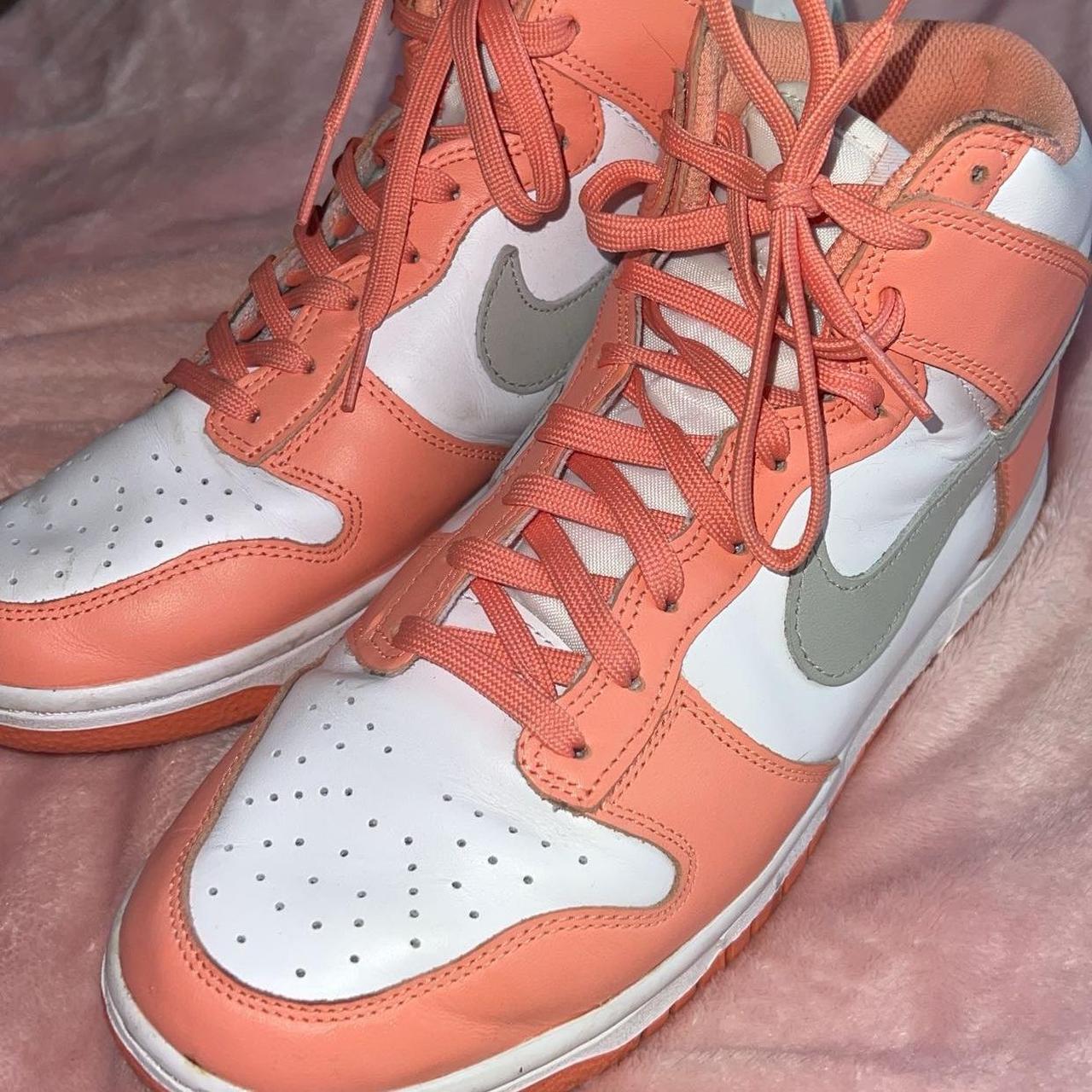 dunk high peach