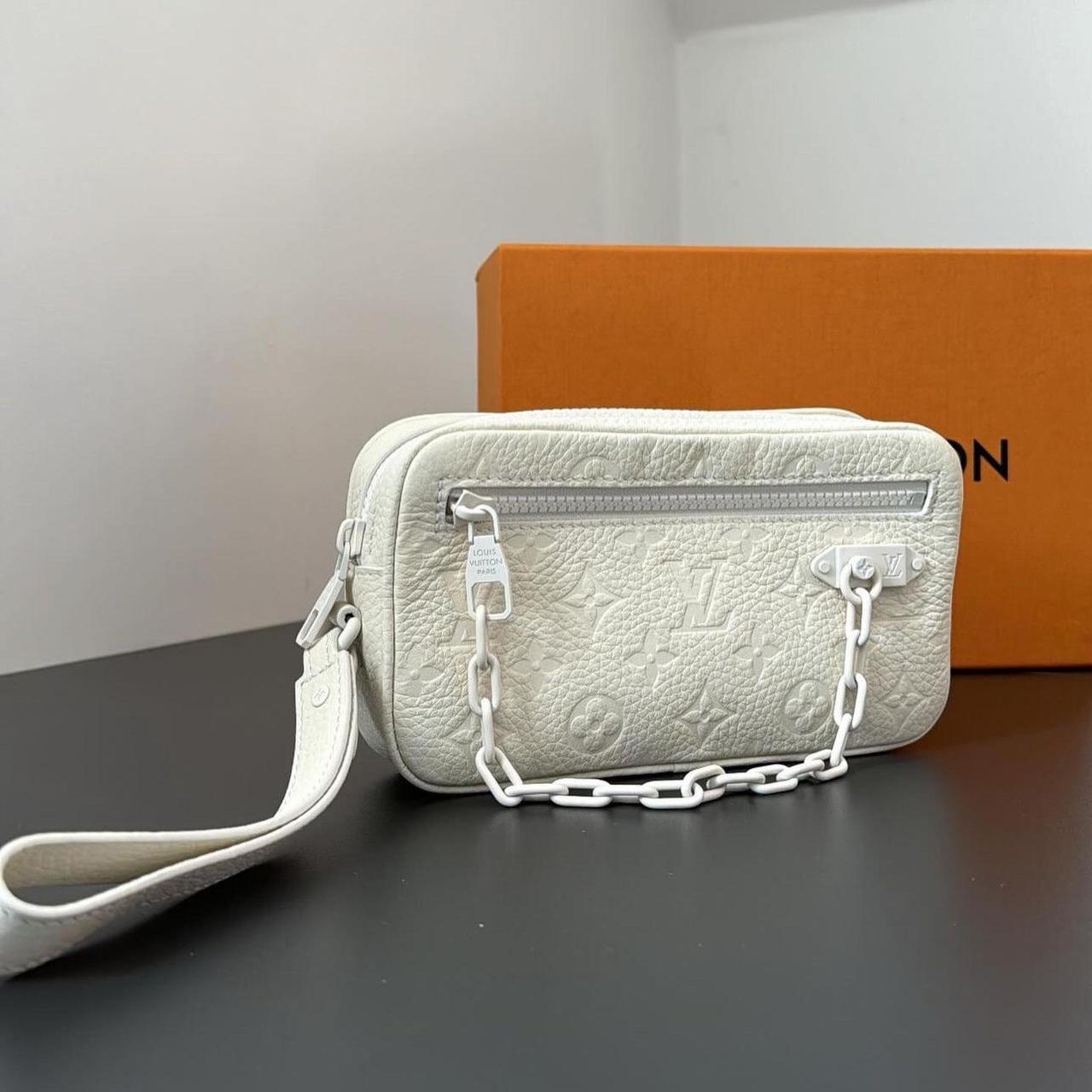 Louis Vuitton Pochette Volga Monogram white Box. Depop