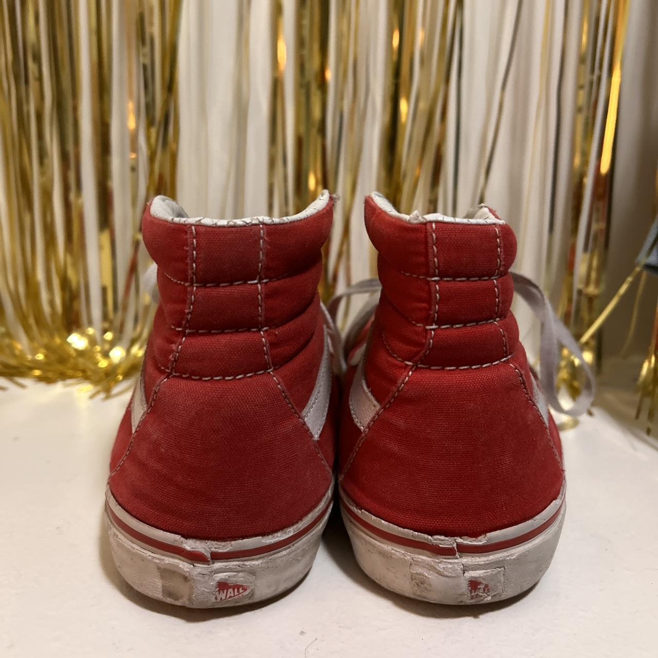 Authentic Sk8 Hi vans! Worn in, look vintage Men's | Depop