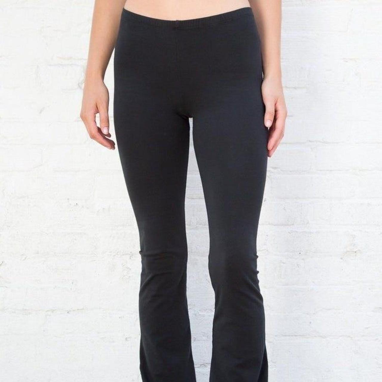 Brandy Melville Women's Black Leggings Depop