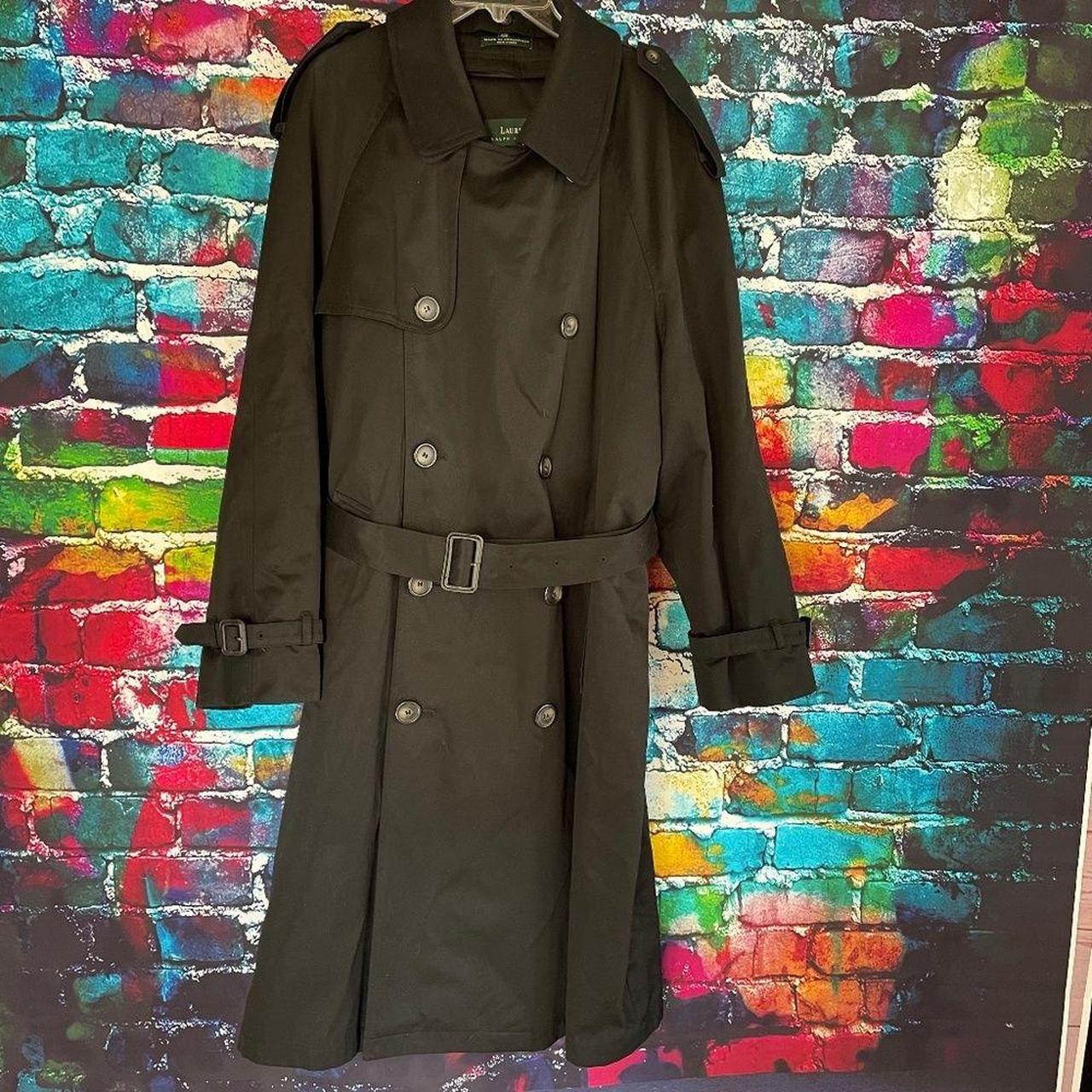 Lauren Ralph Lauren Trench Coat Mens 42R 42 Regular... - Depop