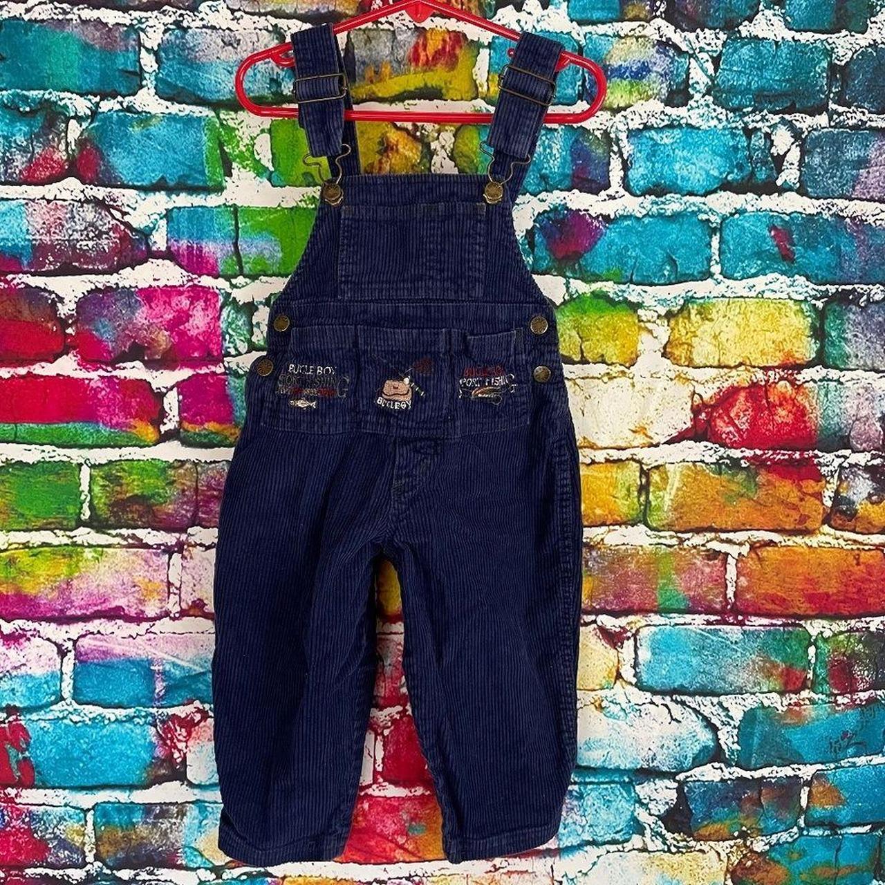 Bugle Boy Blue Dungareesoveralls Depop