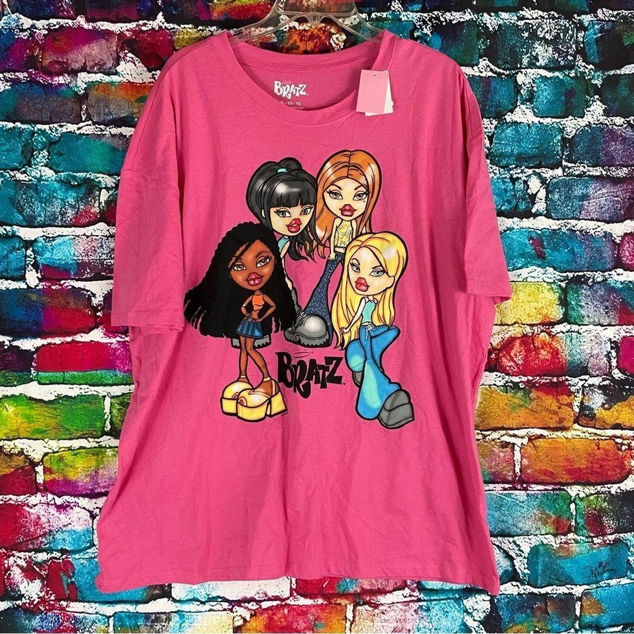 NWT Bratz Graphic Tee Shirt Short Sleeve T-Shirt... - Depop