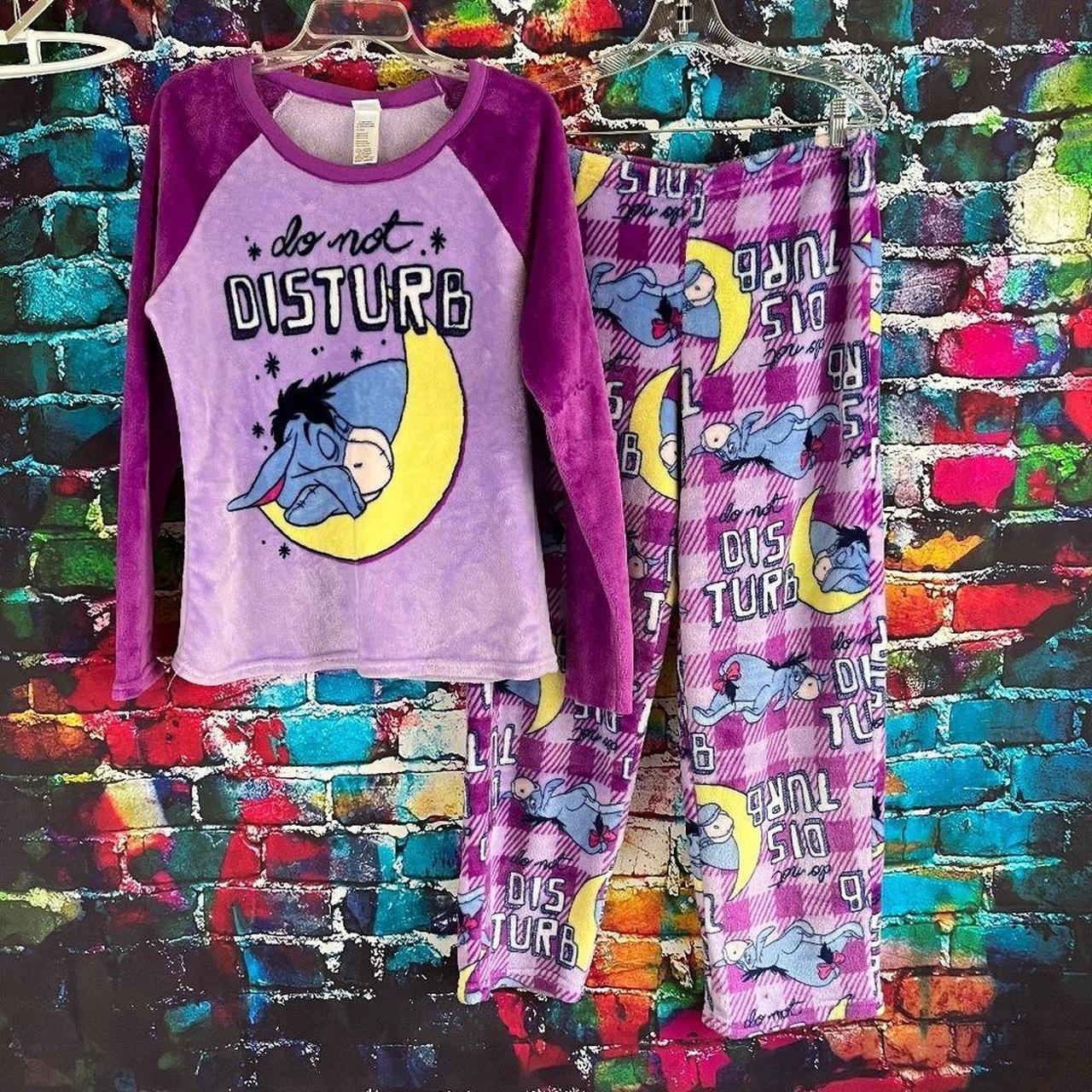 Disney Eeyore Do Not Disturb 2 pc pajama set Soft Depop