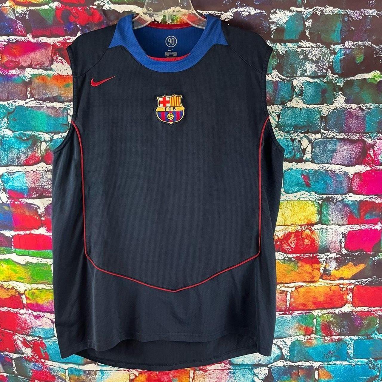 fc barcelona sleeveless