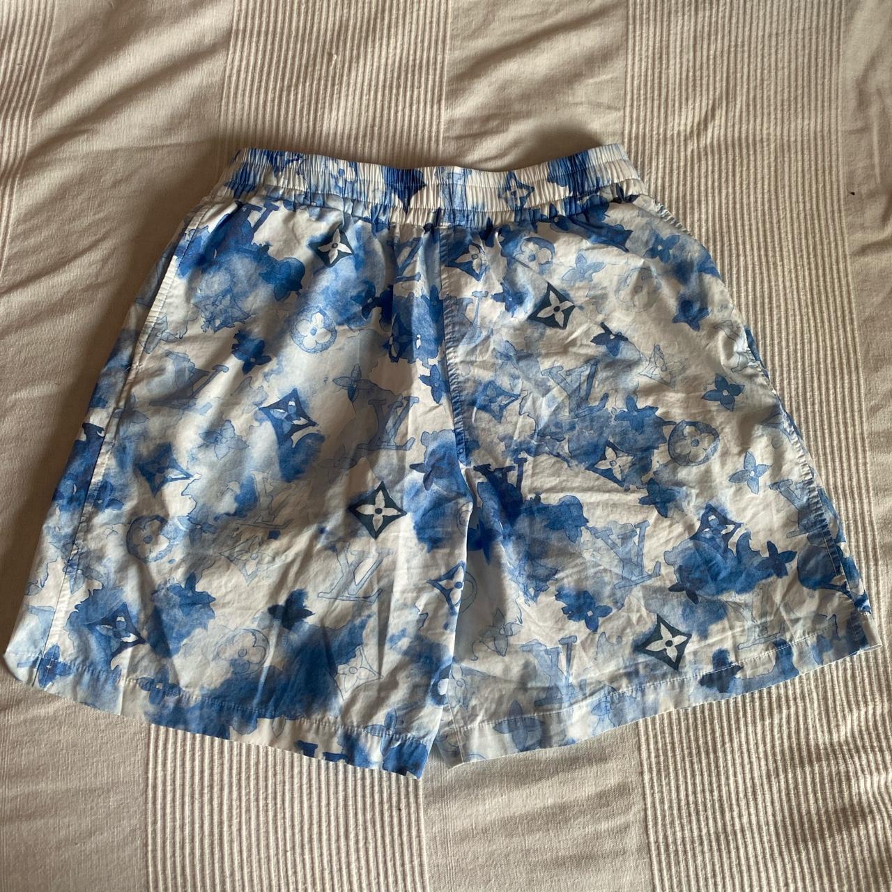 Selling these Louis Vuitton shorts brand new with - Depop
