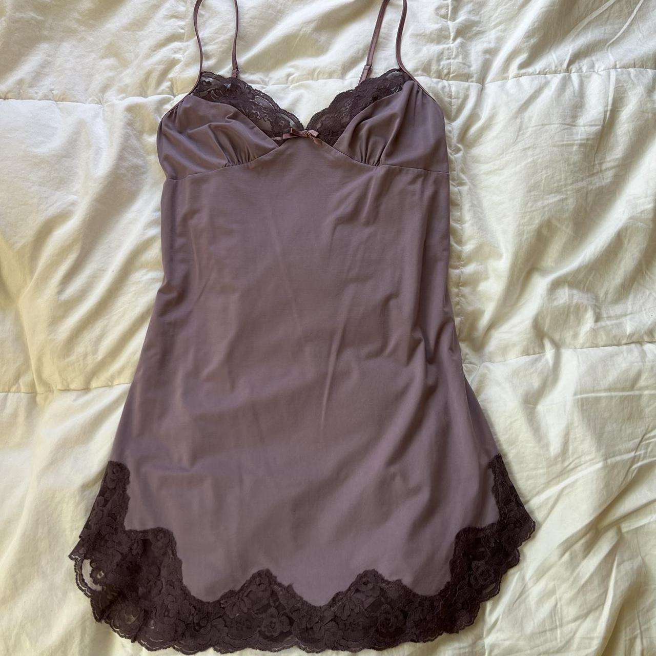 Victoria's Secret Women's Purple Dress | Depop