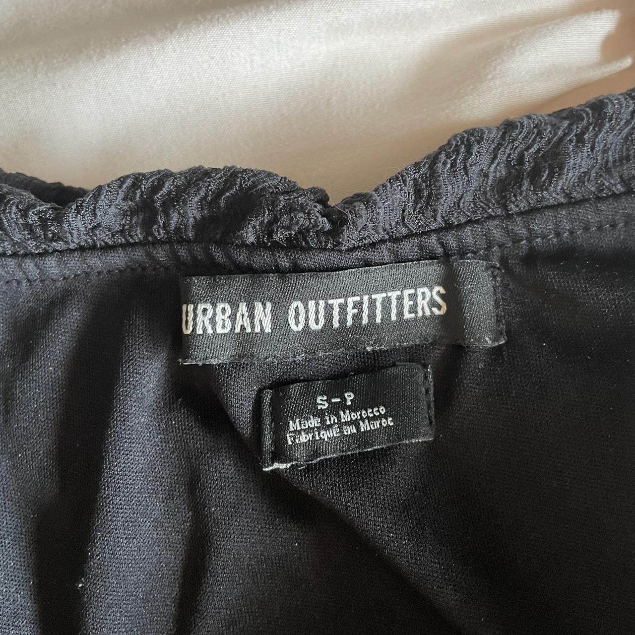 black asymmetrical skirt from urban outfitters size S - Depop