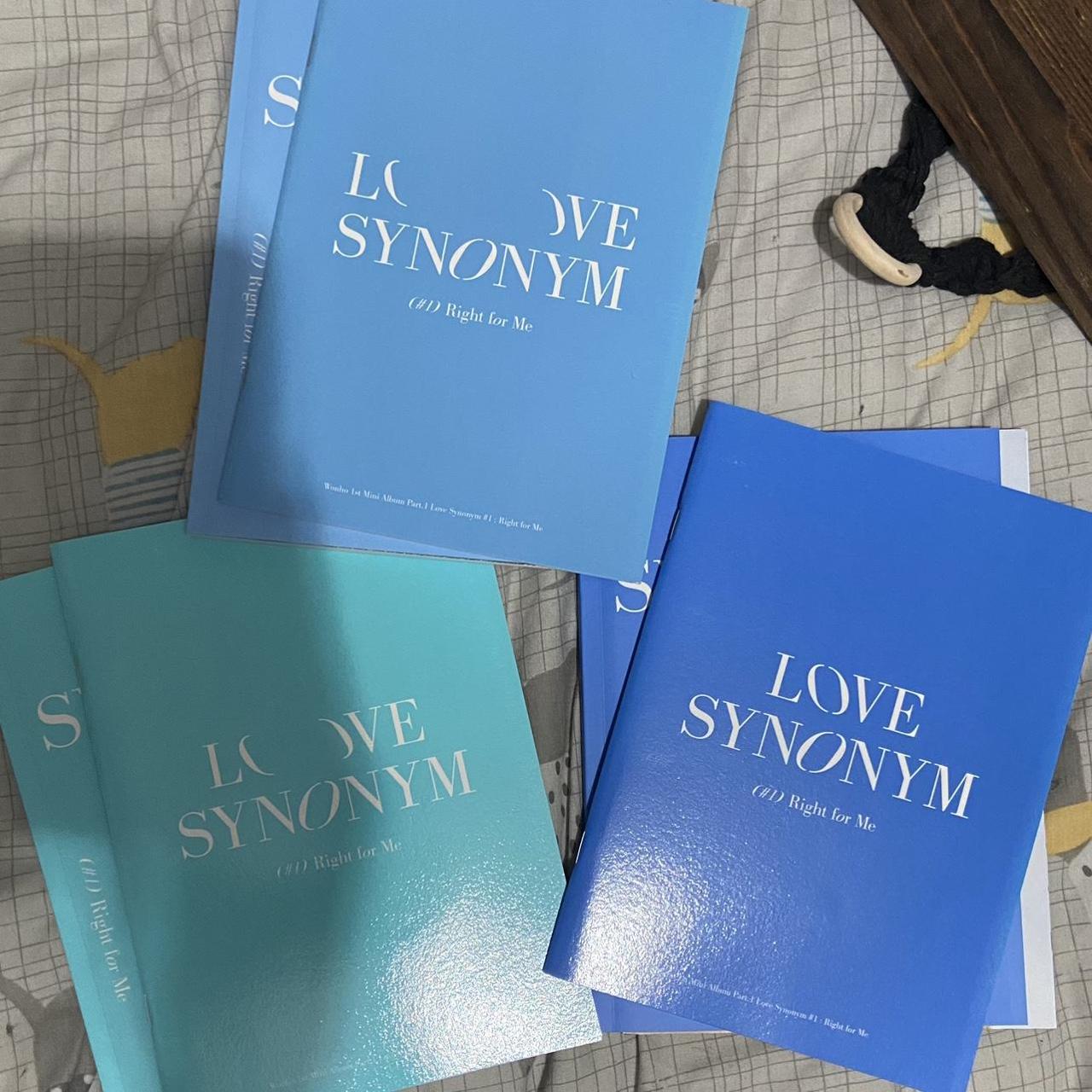 wonho love synonym albums set of 3 no photocards CD... Depop