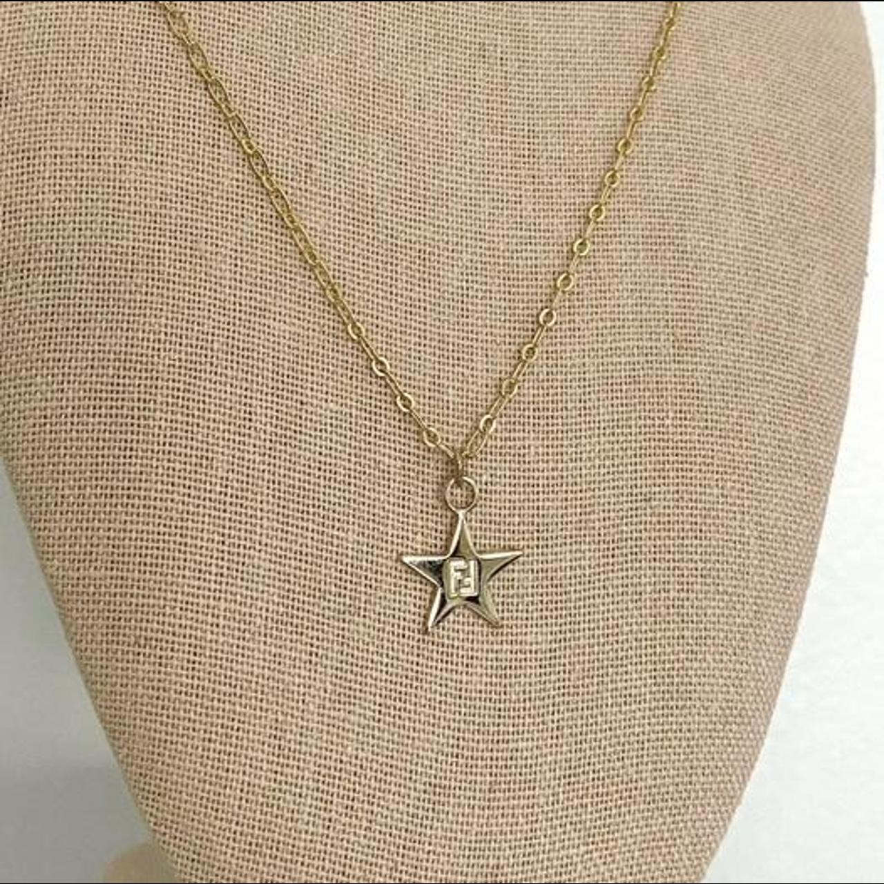 Fendi pendent charm necklace- cheapest star