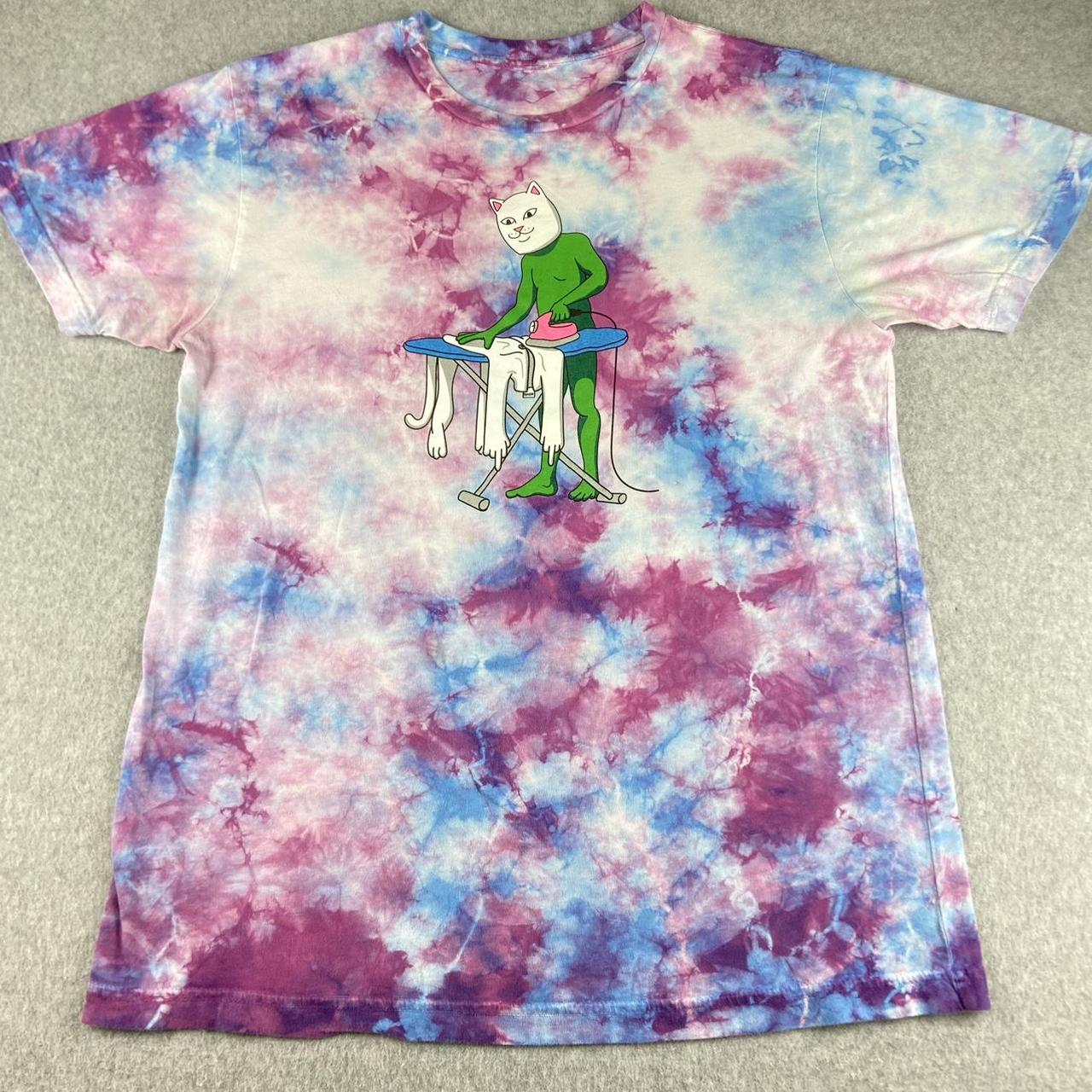 ripndip tie dye t shirt