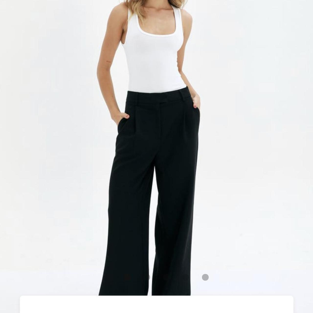 Glassons Wide Leg Tailored Pants Size 10 RRP:... - Depop