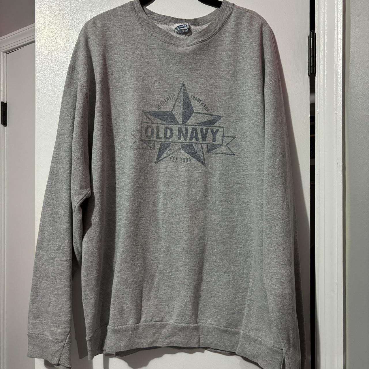 Old navy star sweatshirt sale