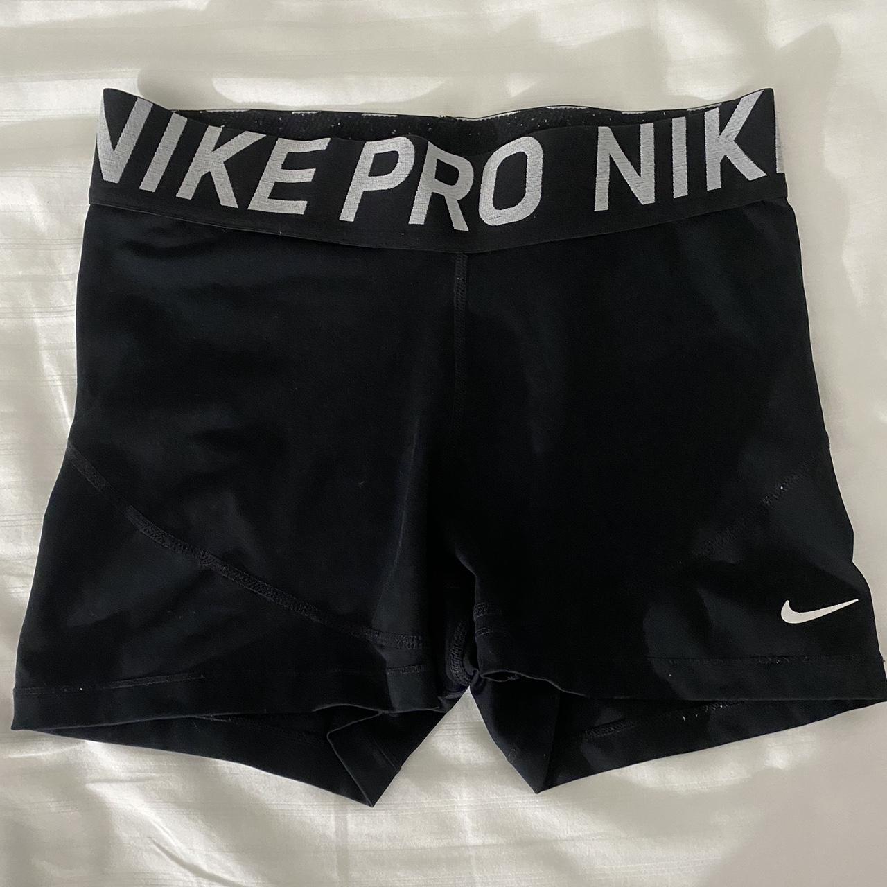 womens black nike spandex