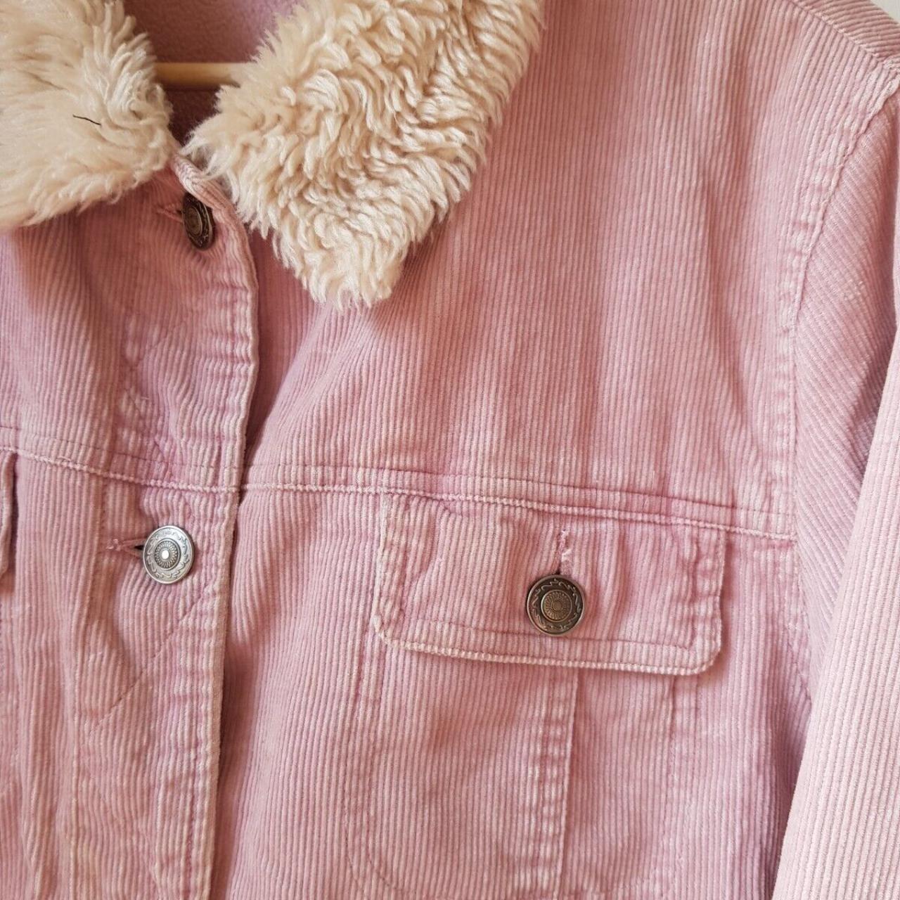 Target pink 2024 fur jacket