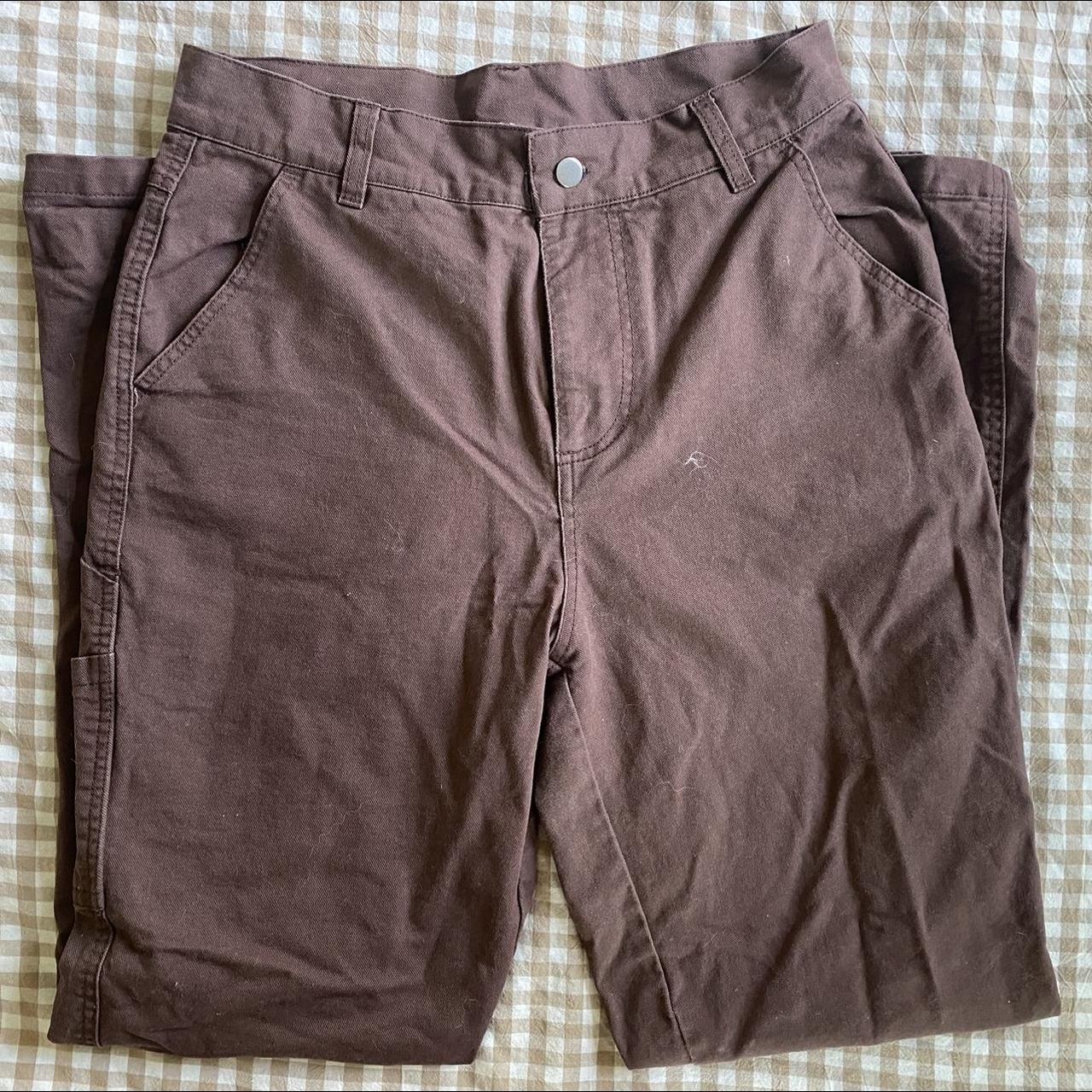 Forever 21 Women's Brown Trousers | Depop