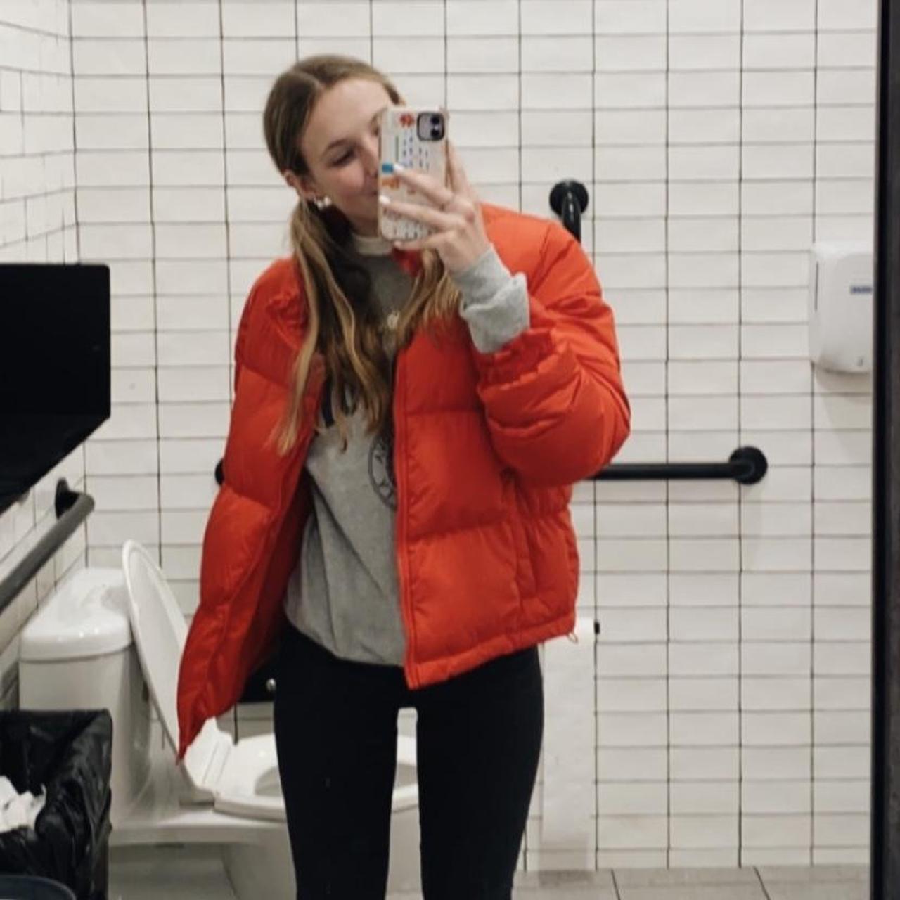 Forever 21 Women's Red Jacket Depop