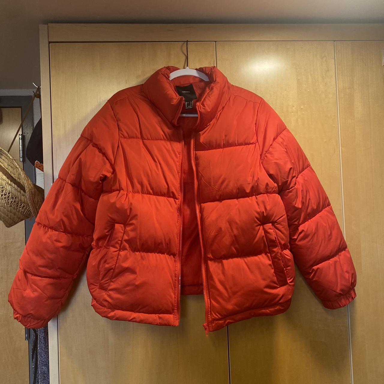 Forever 21 Women's Red Jacket Depop