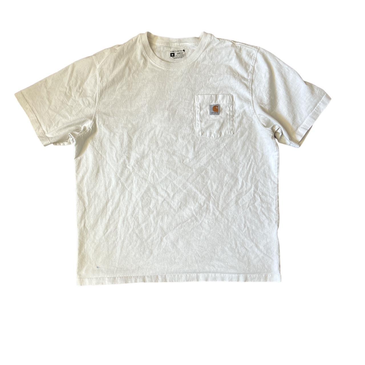 Carhartt Men's Short-Sleeve Workwear Pocket T-Shirt, White, XL