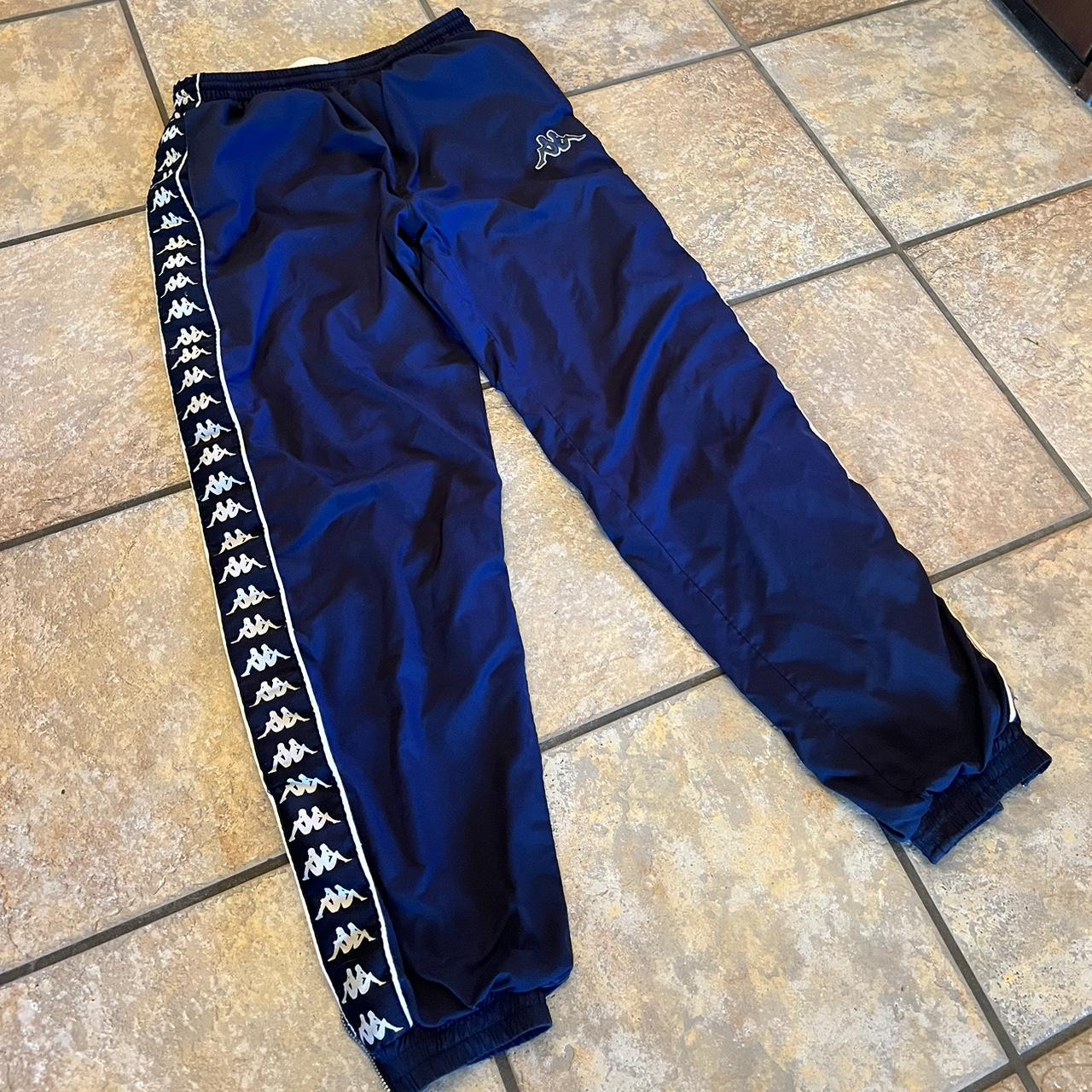 Kappa baggy hot sale track pants