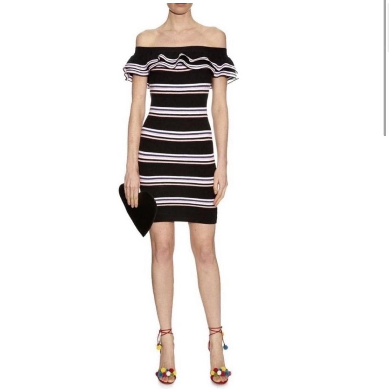 Msgm hotsell striped dress