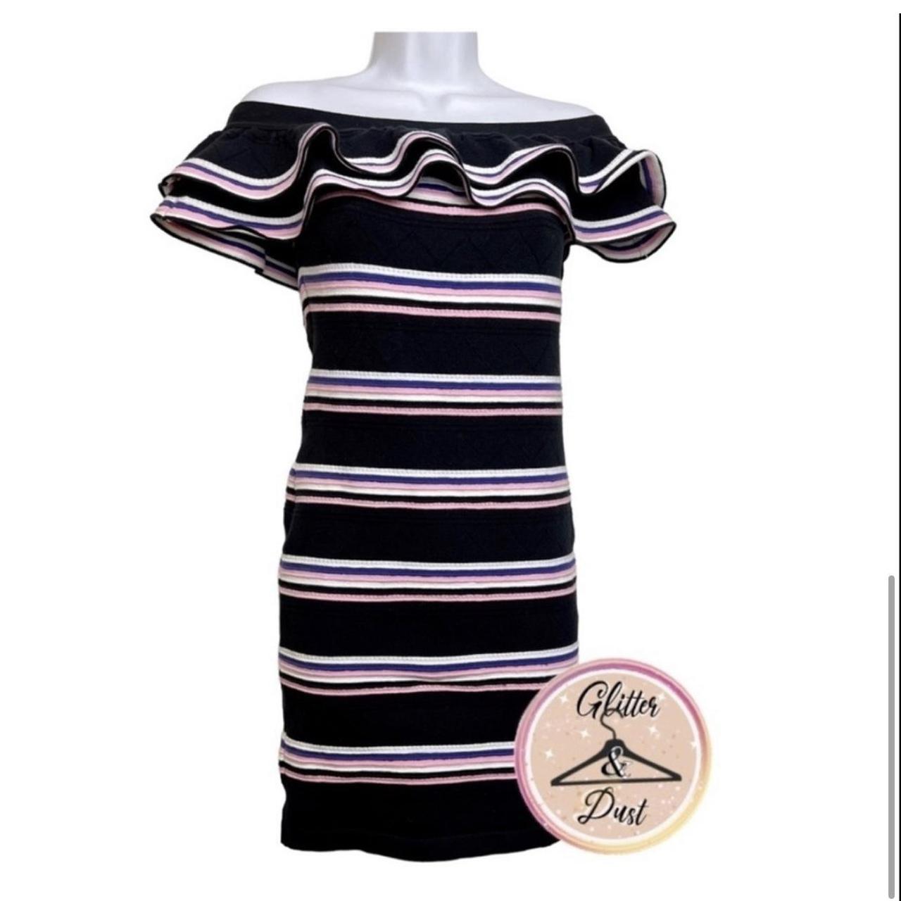 Msgm top striped dress