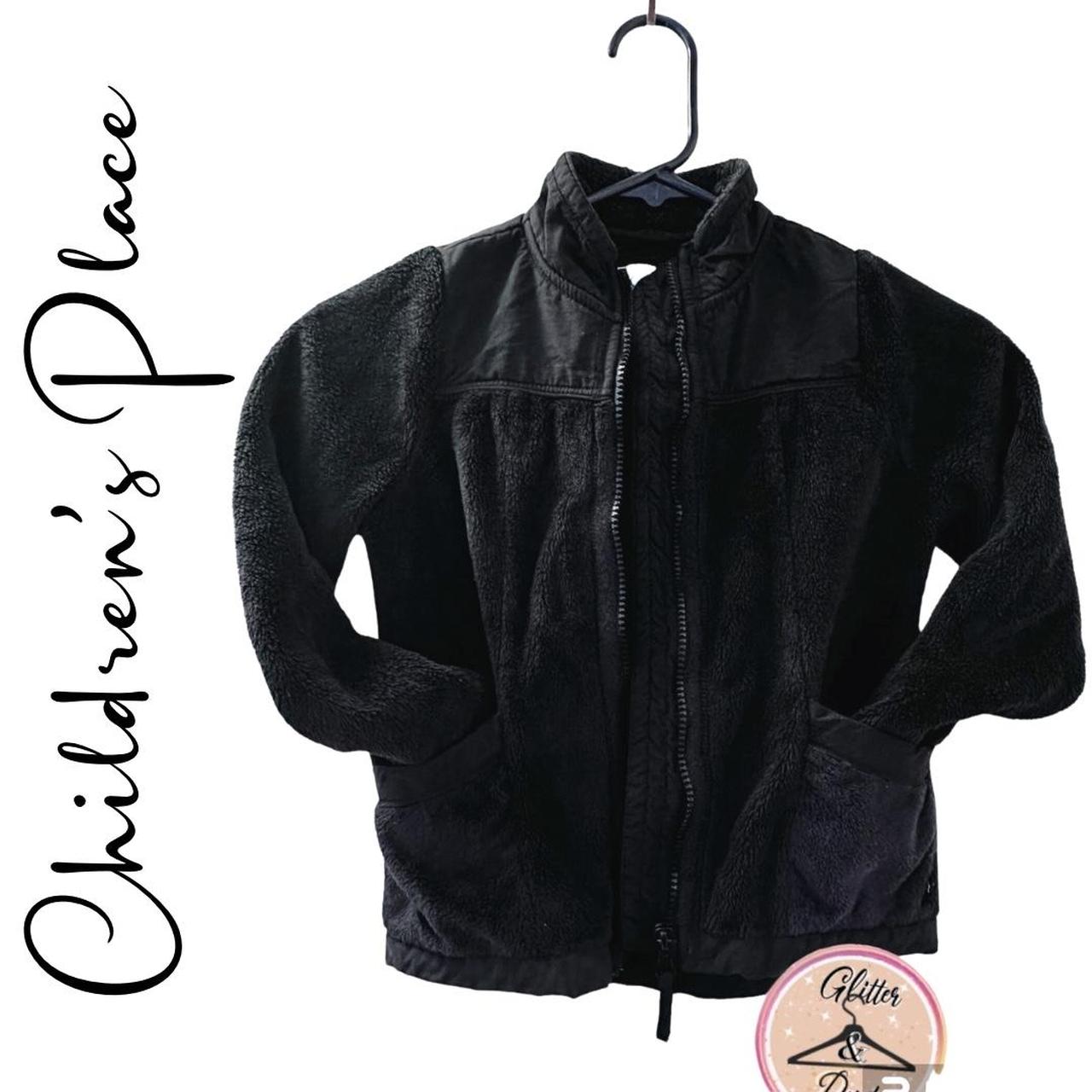 Children's place leather clearance jacket