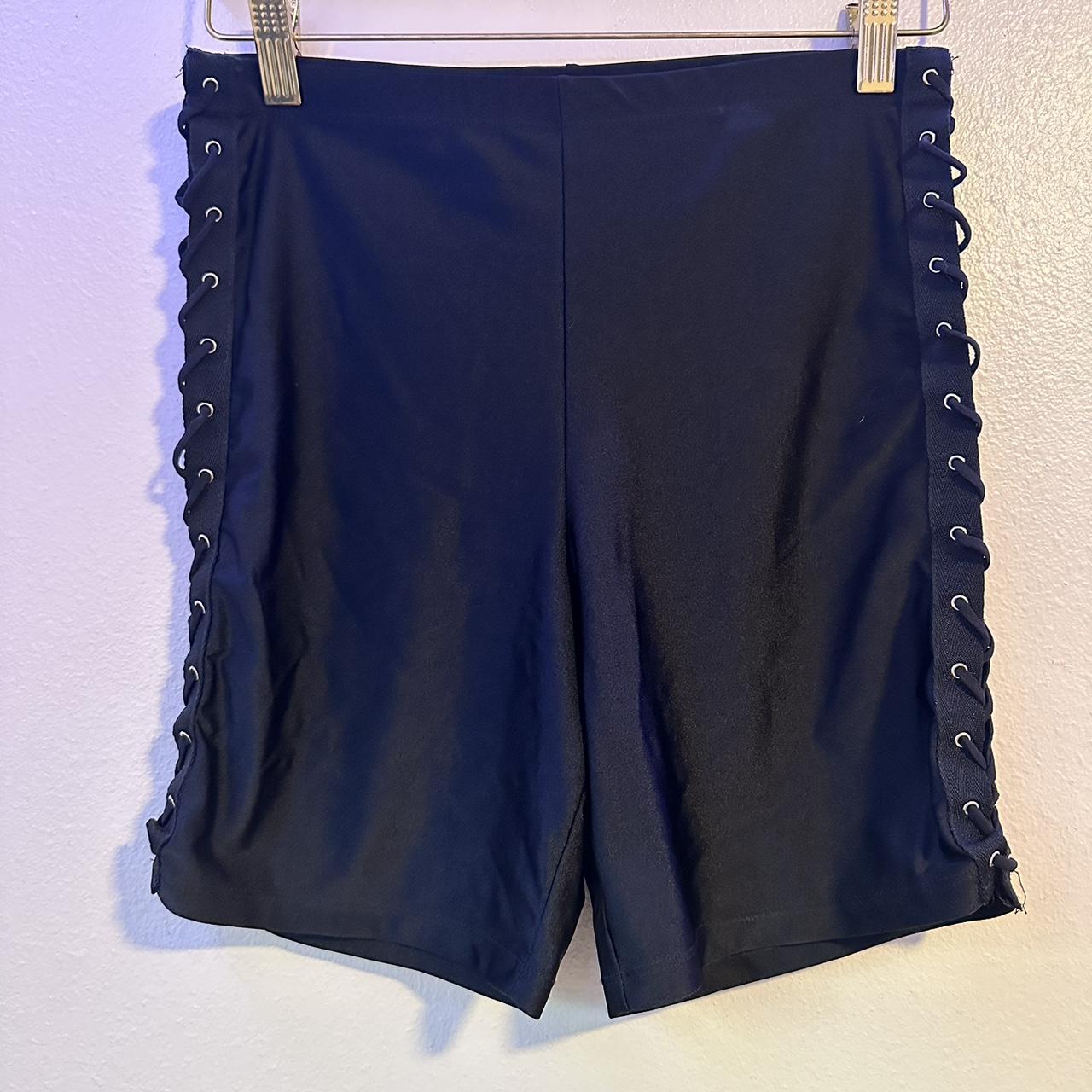 Shiny shorts cheap forever 21