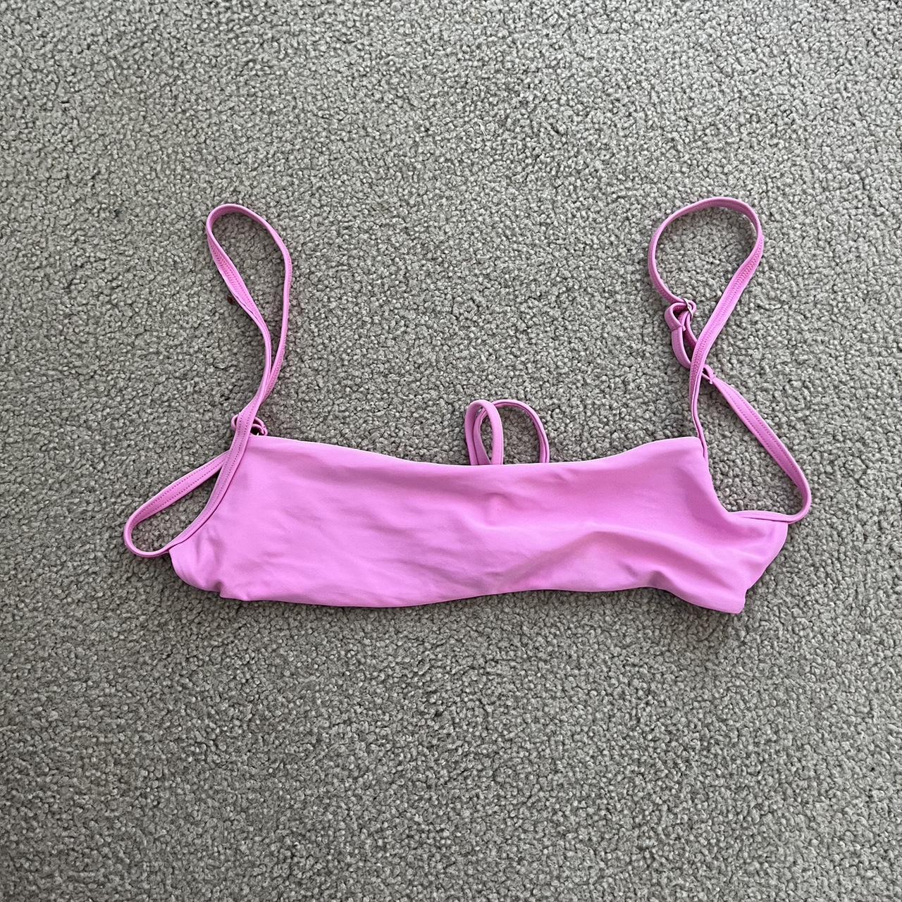 Glassons baby pink kini top Adjustable... Depop