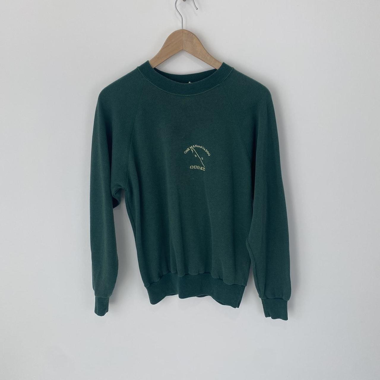 Women's Green Sweatshirt | Depop