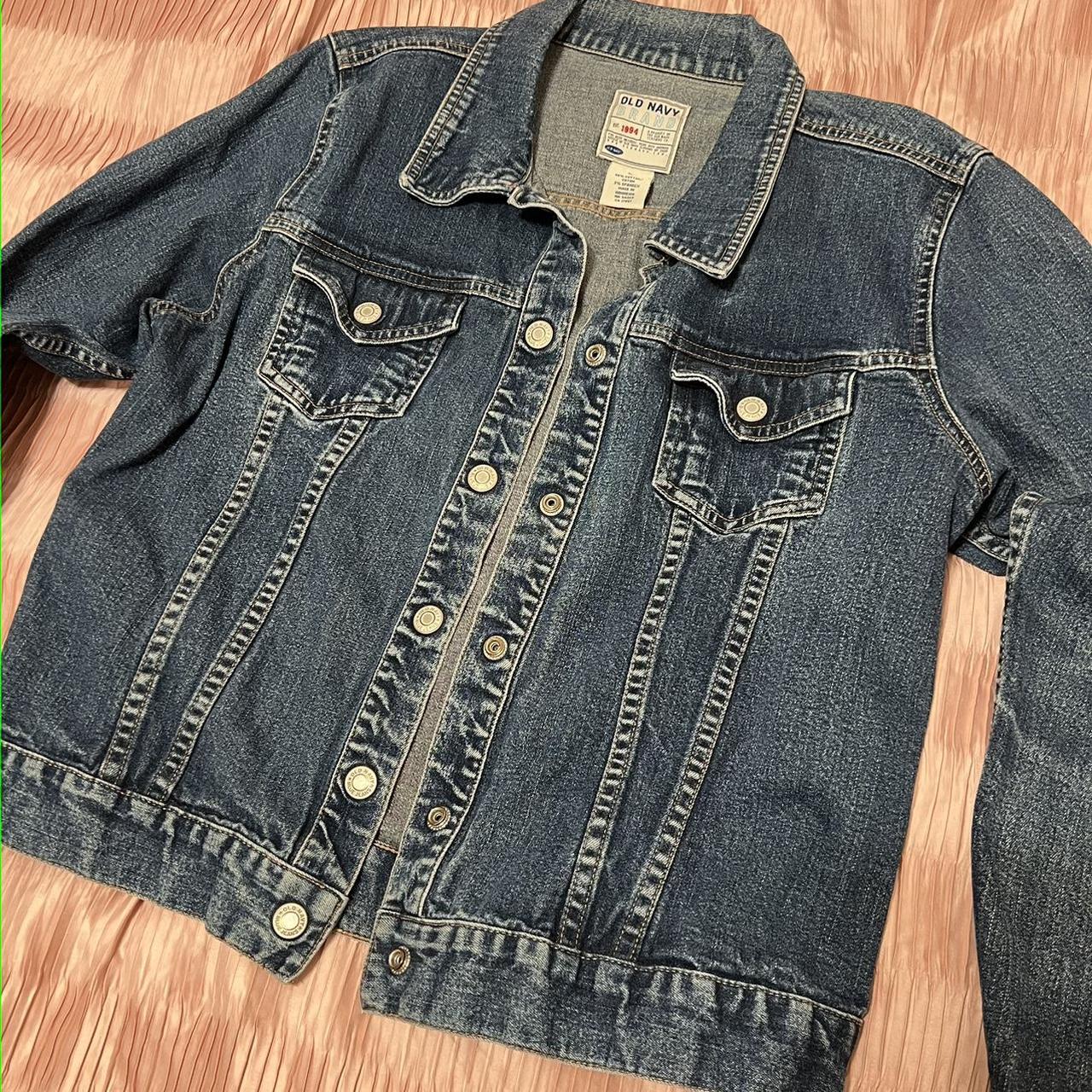 Old Navy Women's Cotton Jacket Blue/Navy L – Old navy denim