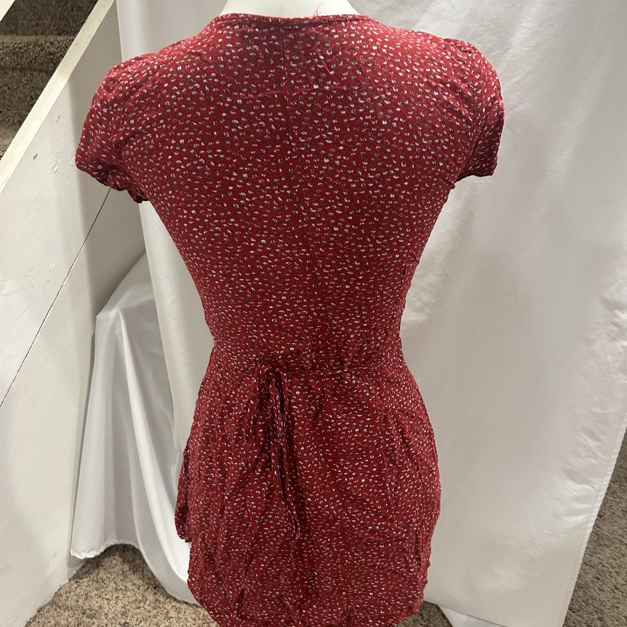 Brandy Melville Women's Red Dress Depop