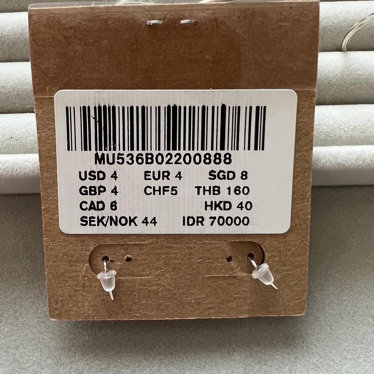 Brandy Melville dainty heart<3 hoop earrings ✨, Never...