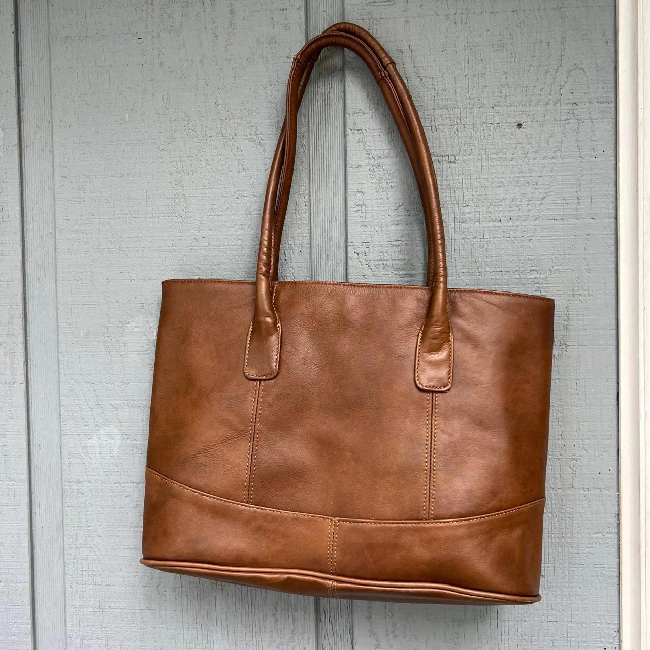 Amerileather Women's Prom Bag - Brown – Ameri Lea… - image 1