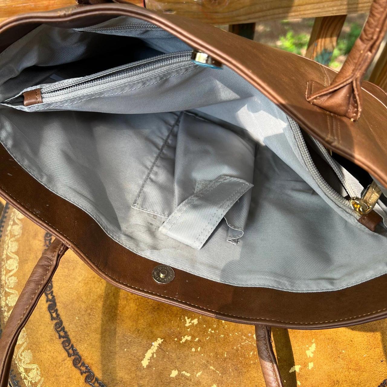 Amerileather Women's Prom Bag - Brown – Ameri Lea… - image 5