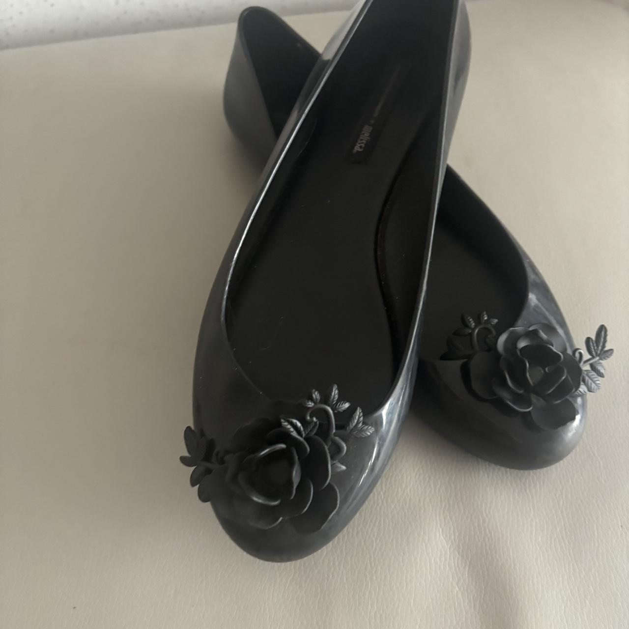 Melissa fashion flats black