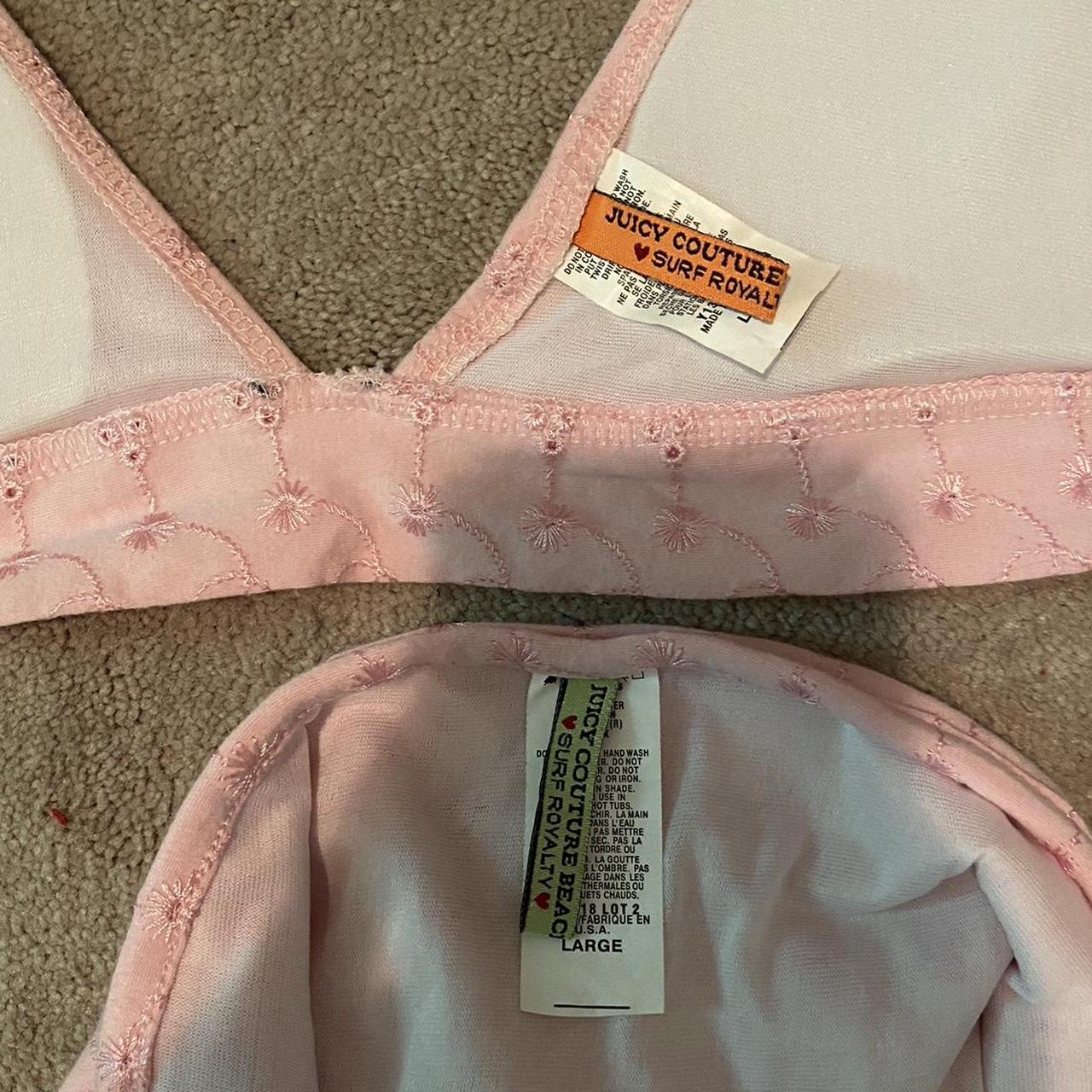 Authentic Juicy Couture swimsuit size large but fits... - Depop