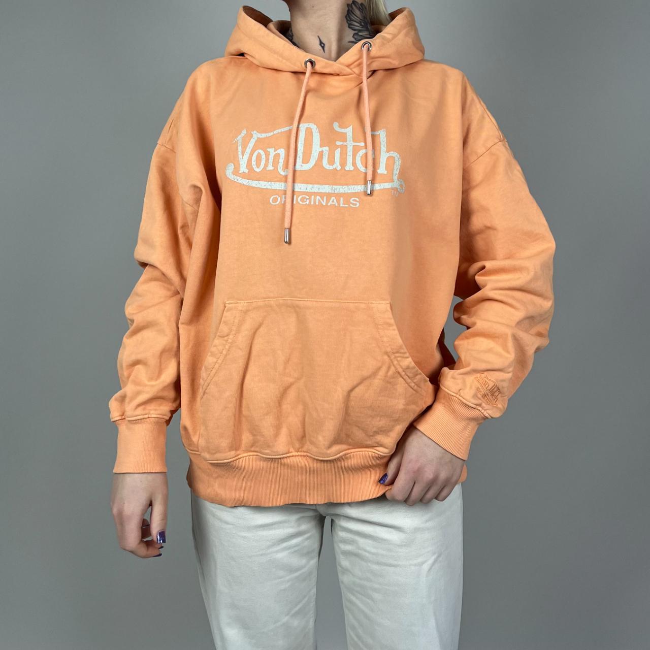 Von dutch orange hoodie sale