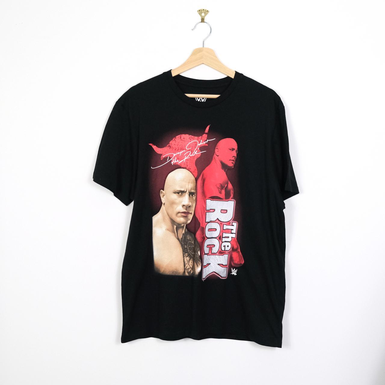 Y2K WWE The Rock Dwayne Johnson Tee good Size XL