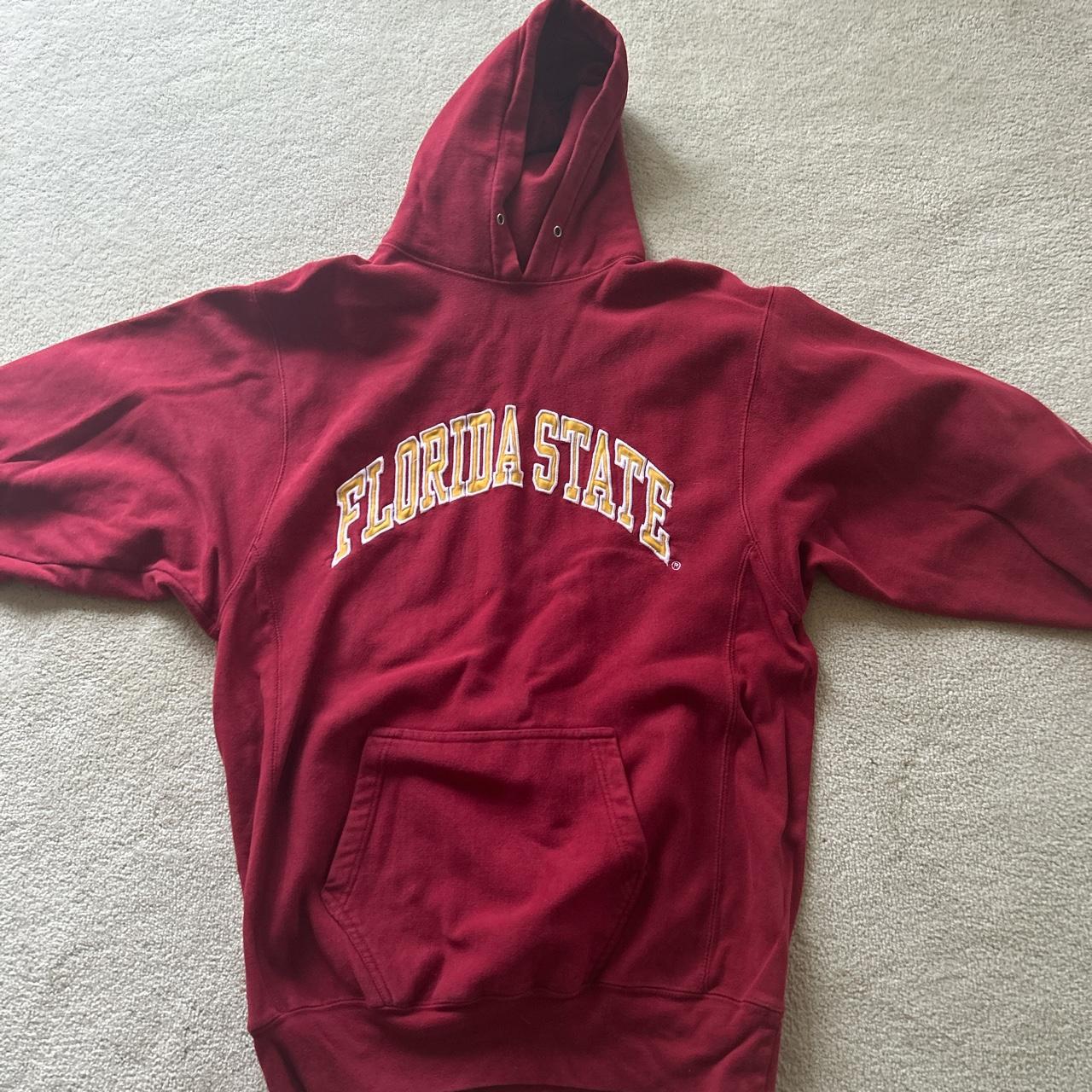 florida state hoodie unsure of the size but fits... - Depop
