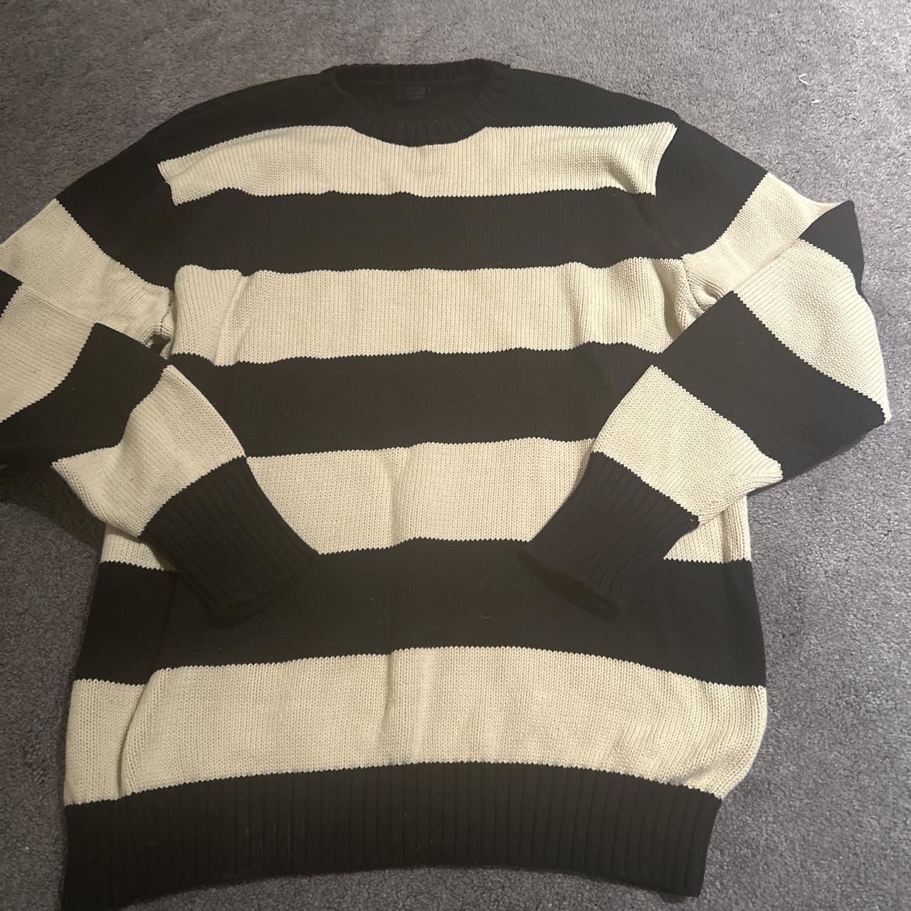 brandy mellvile oversized striped sweater - Depop