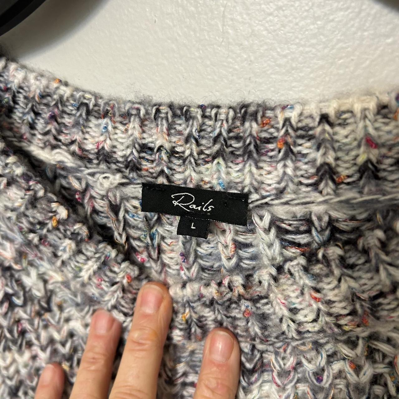 Rails Women's Sweater - Multi/Grey - L – Rails Lu… - image 3