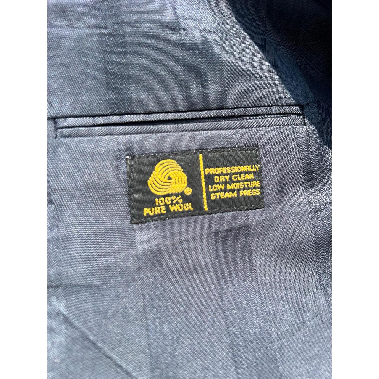 Source Unknown Men's Suit - Grey – Vtg Coburne Sq… - image 6