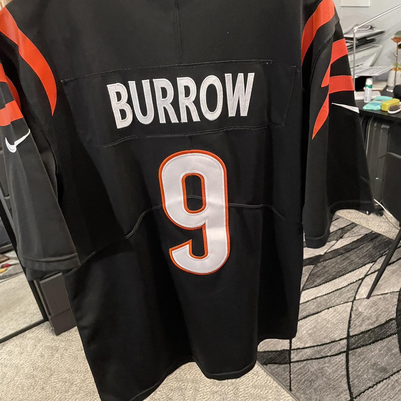 Joe Burrow Bengals jersey men's small. Slight wear - Depop