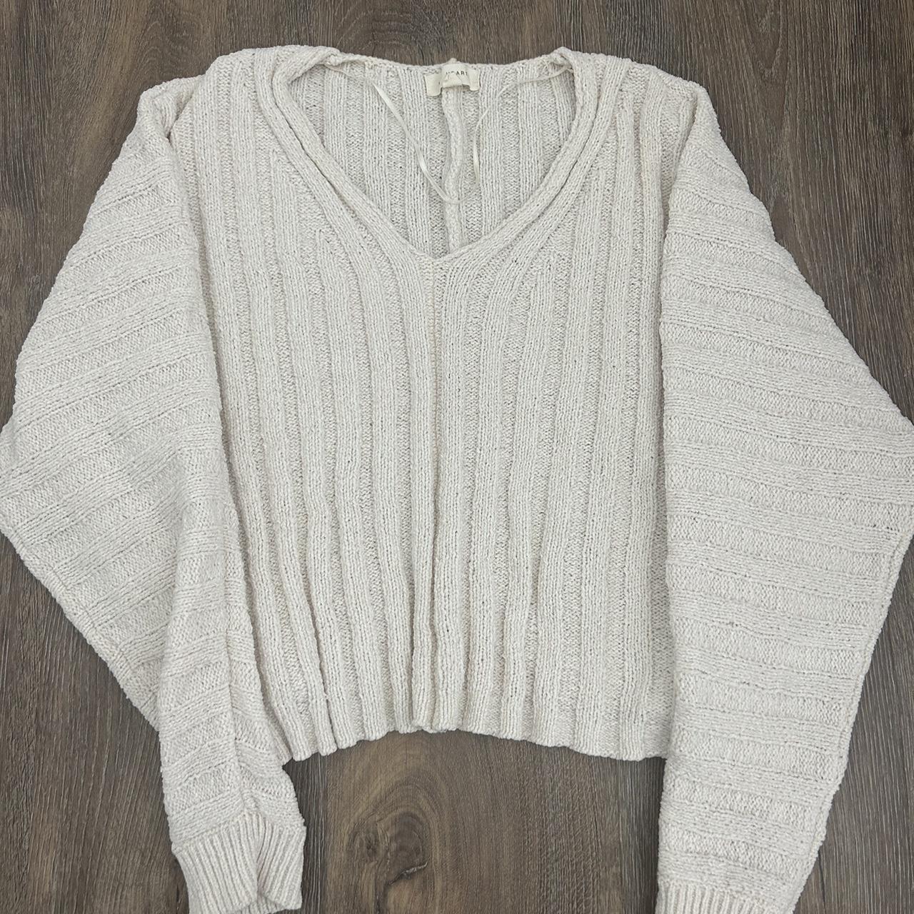 pacsun LA hearts cream sweater