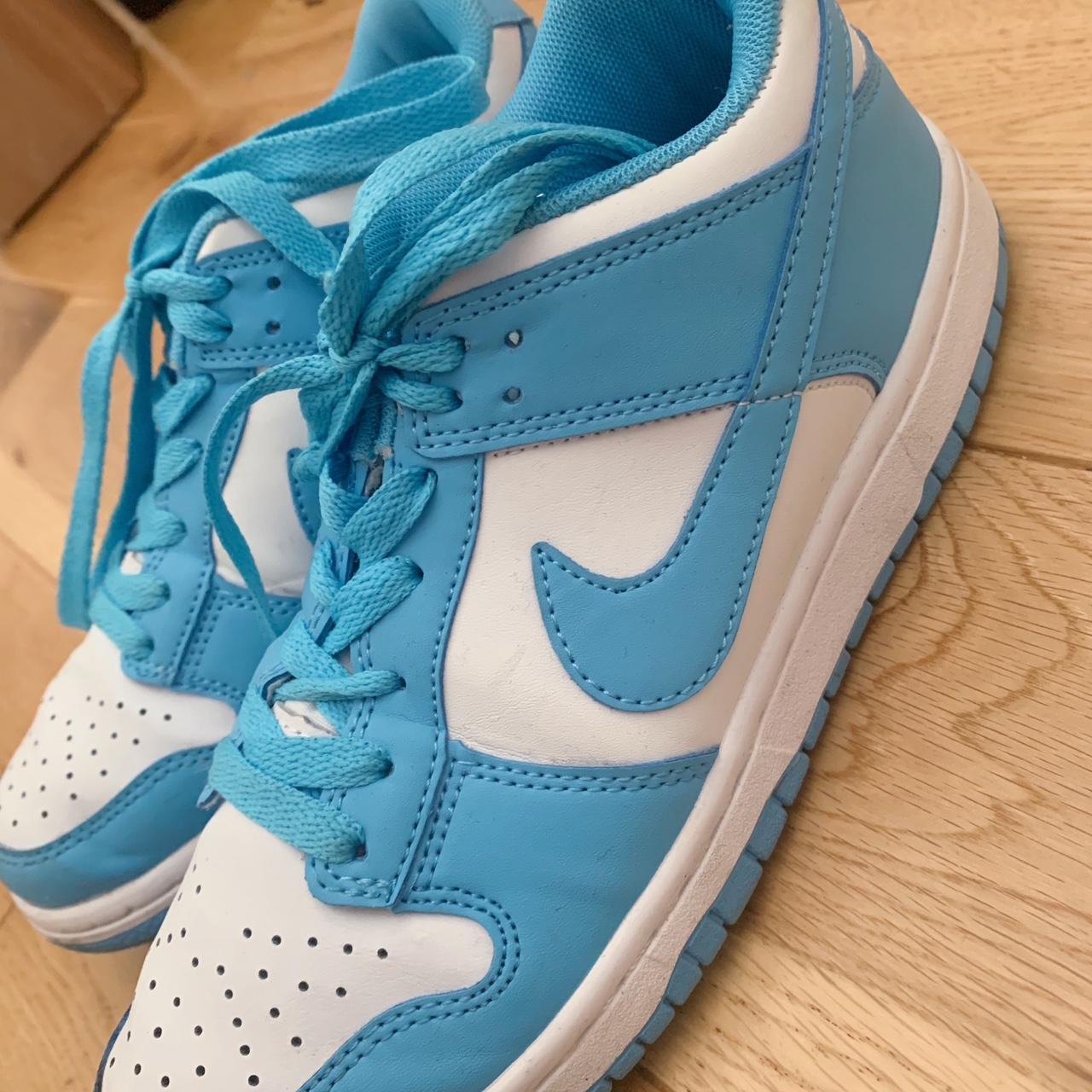 blue nike set womens