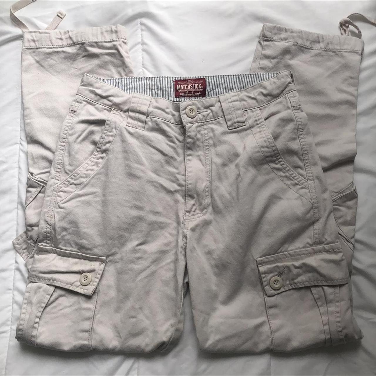 men’s wild cargo pants from Amazon Color apricot... Depop