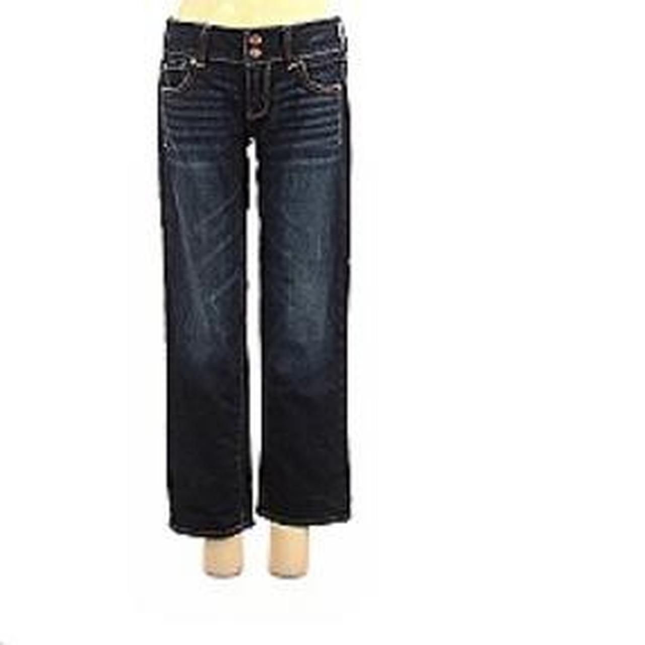 american eagle 00 low rise straight leg jeans 🦢 Depop