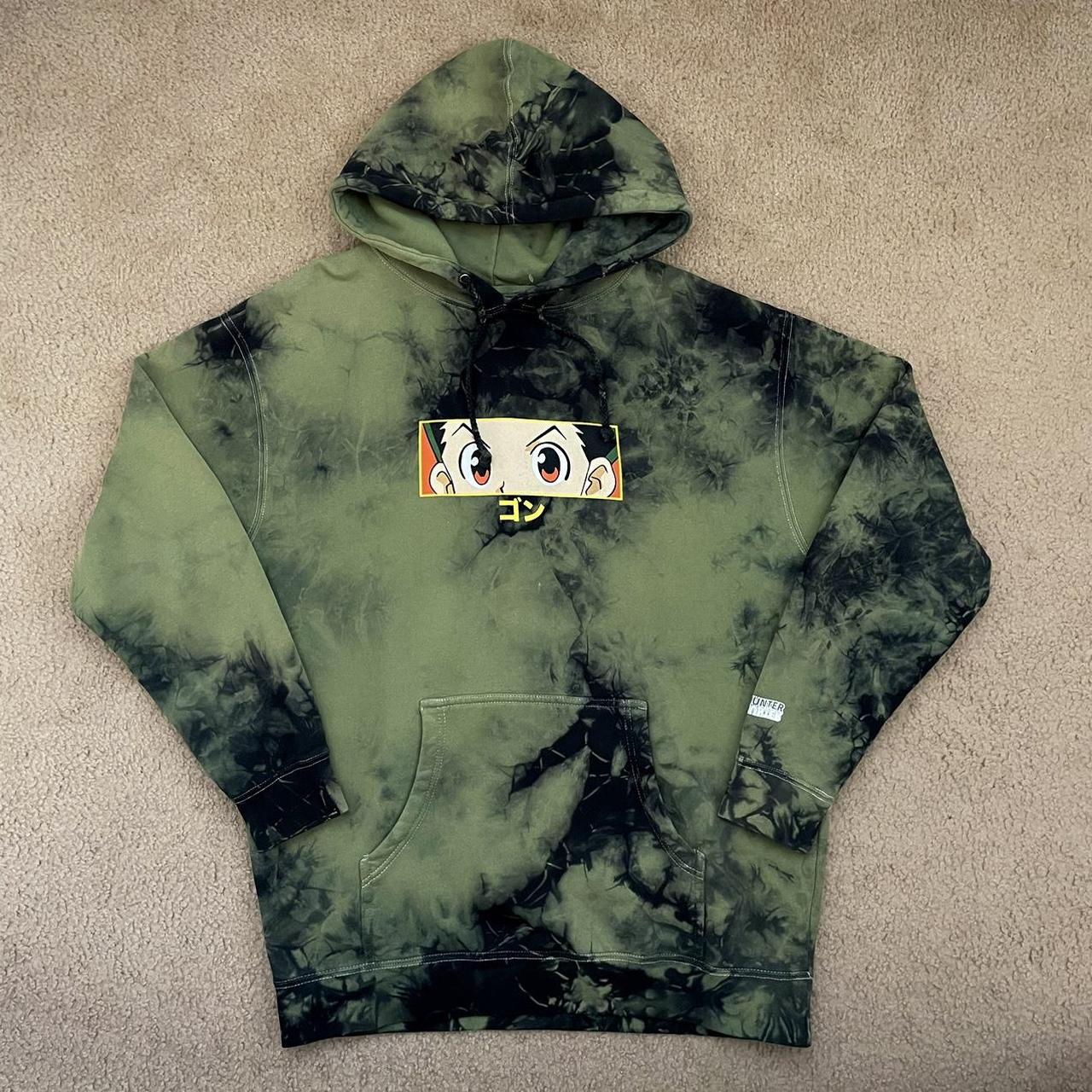 Hunter x Hunter Gon Hoodie Size: Large Condition:... - Depop