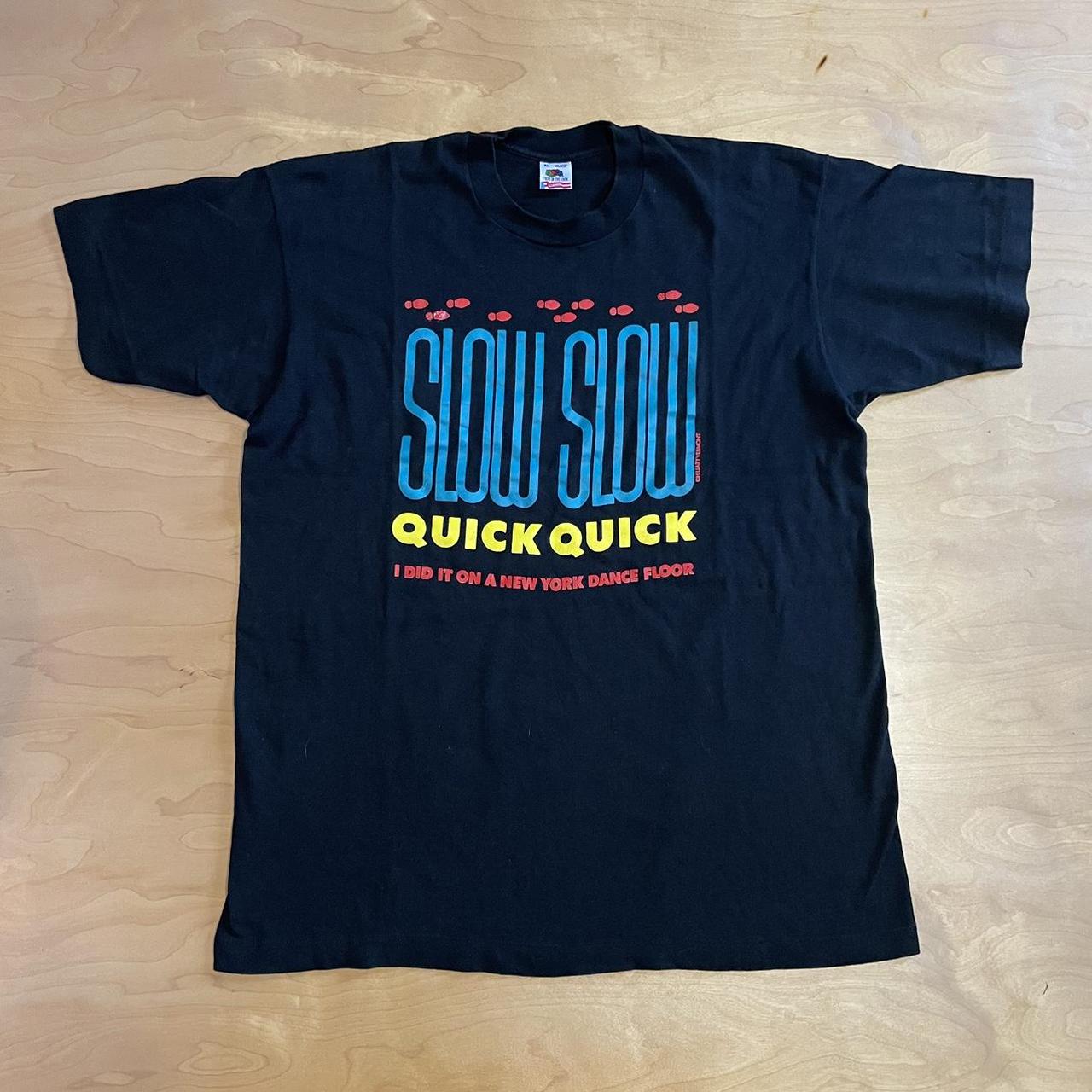 Fruit of the Loom Men's T-shirt - Black - XL – Vintage 1990s